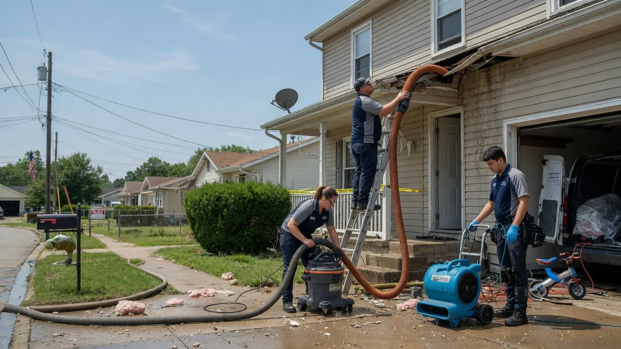 Water Damage Restoration in West Columbia, TX near me